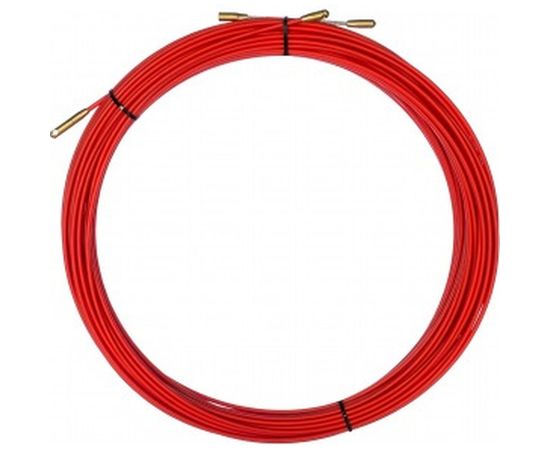 Кабельная протяжка (мини УЗК в бухте, стеклопруток, d=3,5мм, 30м, красная) REXANT 47-1030 