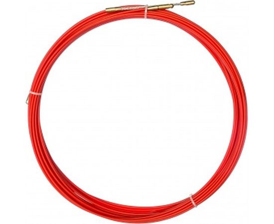 Кабельная протяжка (мини УЗК в бухте, стеклопруток, d=3,5мм, 15м, красная) REXANT 47-1015 