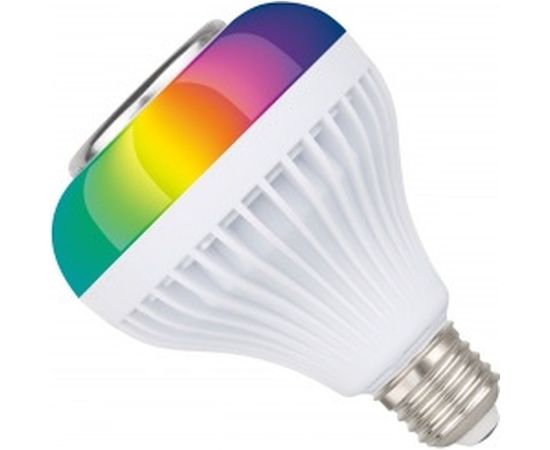 Лампа REV сд, музыкальная, мультиколор, E27, RGB, с Bluetooth, динамиком и пультом, ДУ в комплекте, 32599 4 