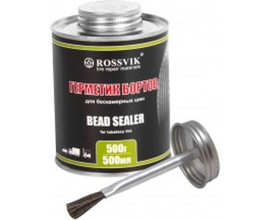 Герметик бортов шин 500 мл банка с кистью ROSSVIK НФ-00000894 