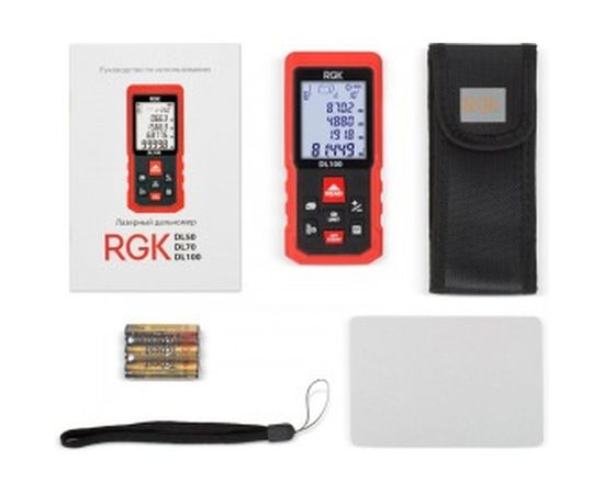 Лазерный дальномер с угломером RGK DL100 