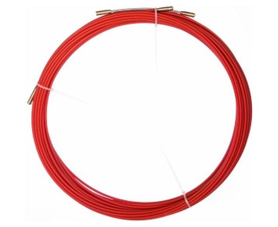 Кабельная протяжка (мини УЗК в бухте, стеклопруток, d=3,5мм, 20м, красная) REXANT 47-1020 