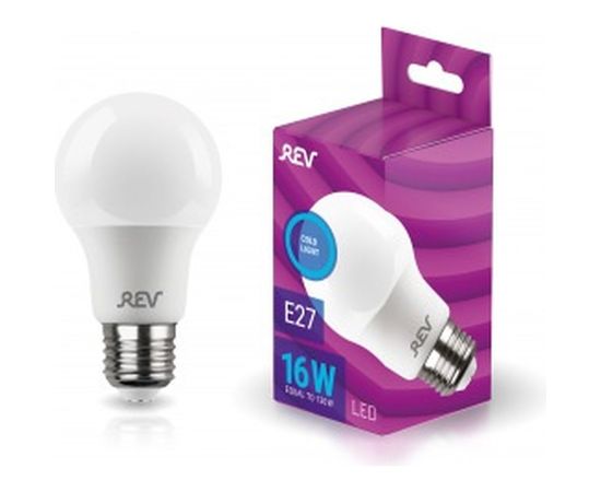 Светодиодная лампа REV A60 Е27 16W, 6500K, дневной свет 32530 7 