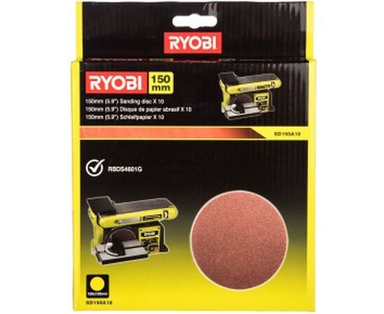 Диск шлифовальный SD150A10 (10 шт; 150 мм) Ryobi 5132003685 