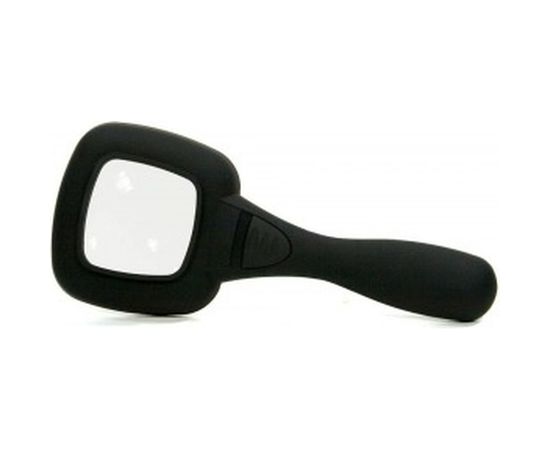 Ручная квадратная лупа REXANT 4х с подсветкой LED 6шт 12-0406 