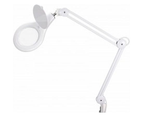 Настольная круглая лупа REXANT 5Х с подсветкой 56 LED 31-0403 