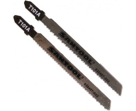 Полотна по орг. стеклу 75x2,0 мм, тип T101А, 2 шт. SANTOOL 030407-002 