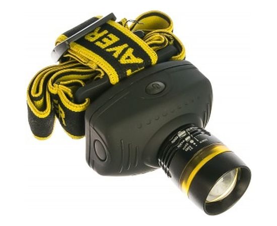 Налобный светодиодный фонарь, регулируемый фокус, 3Вт, 140Лм, 3 режима, 3ААА STAYER PROFESSIONAL 56566 