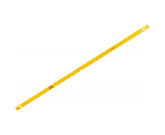 Алюминиевый желтый уровень с линейкой, 3 глазка 2000 мм SANTOOL 050202-200 