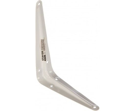Уголок-кронштейн STAYER MASTER 150х125 мм, белый 37402-1 