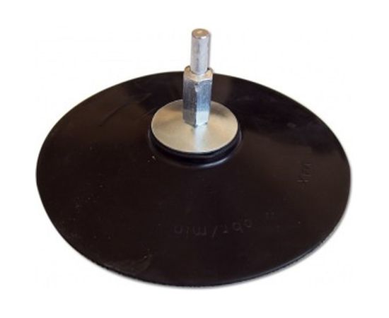Опорная тарелка для дрели, с липучкой 115 мм SANTOOL 031810-002-115 