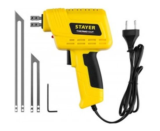 Набор для терморезки пенопласта и пластика STAYER Thermo cut 150 Вт, 2 ножа 45255-H2 