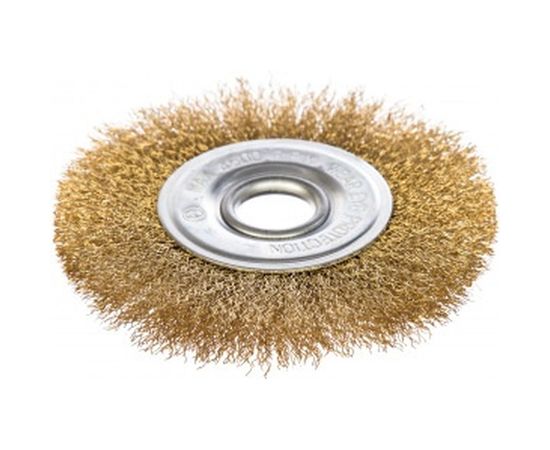 Щетка плоская (125 мм) для болгарки SANTOOL 060702-022-125 