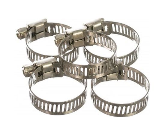 Металлические хомуты SPARTA 18-25 мм, 5 шт. 540085 