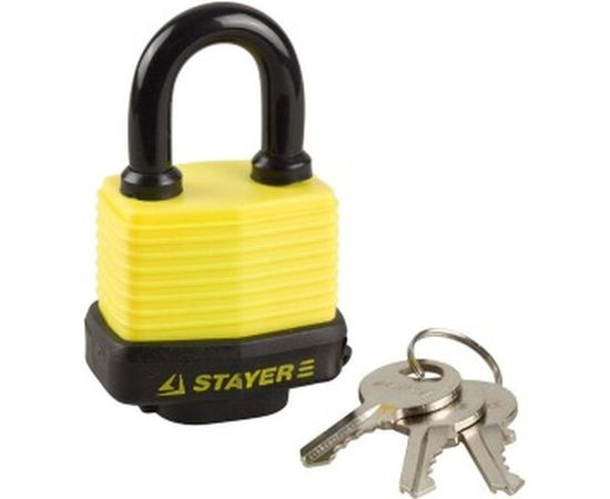 Навесной всепогодный замок 60 мм STAYER MASTER 37140-50 