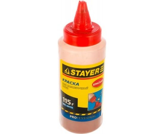 Красная краска для разметочной нити 115 г STAYER 2-06401-2_z01 
