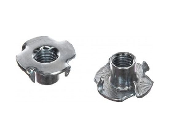 Мебельная забивная гайка Tech-Krep оцинкованная М8 6 шт - пакет 108940 