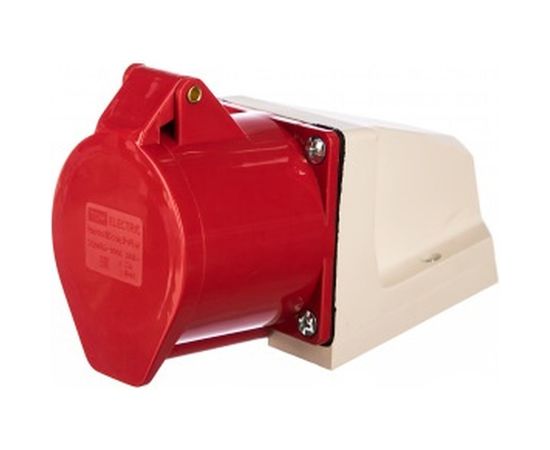 Стационарная розетка 125 TDM 3Р+РЕ+N 32А 380В IP44 SQ0602-0006 