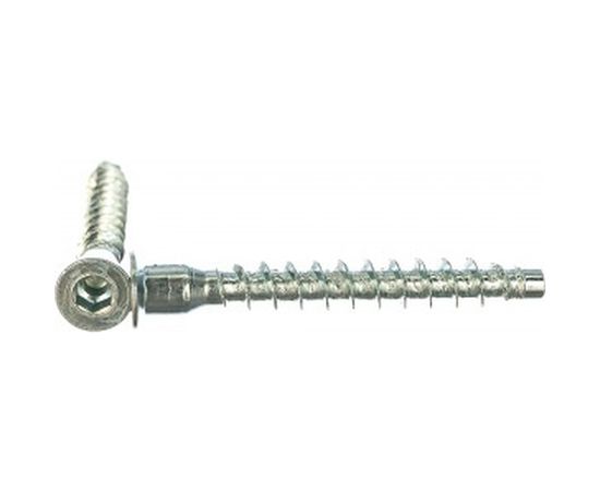 Винт конфирмат Tech-Krep стяжка мебельная 6,3х50 20 шт- пакет 111333 