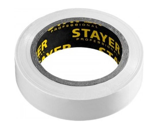 Изолента ПВХ STAYER Protect-10 10м 0,13х15 мм, белая 12291-W 