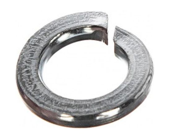 Пружинная оцинкованная шайба DIN127b М6 12шт - пакет Tech-Krep 103048 