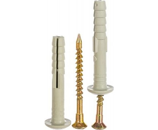 Дюбель-гвоздь 6х40 гриб, полипропилен 50шт - коробка Tech-Krep 112709 