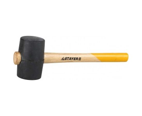 Резиновая киянка с деревянной ручкой STANDARD 55 мм 0,34 кг STAYER 20505-55 