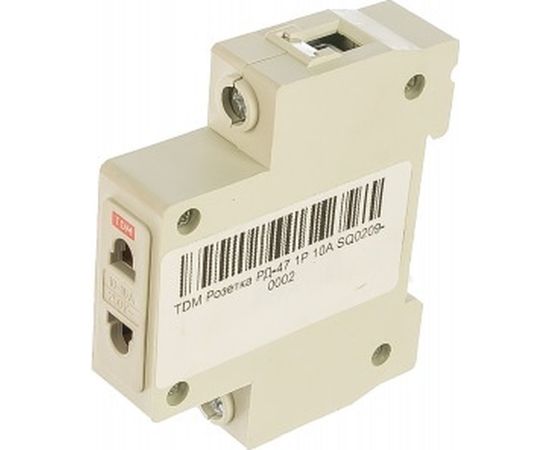 Розетка TDM РД-47 1Р 10А SQ0209-0002 