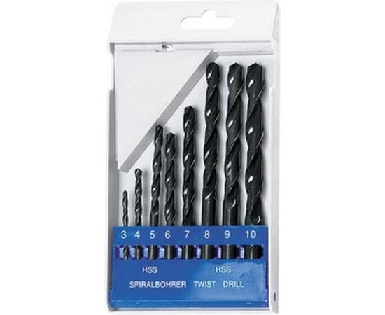 Набор сверл по металлу (8 шт; 3-10 мм; HSS) SPARTA 723205 