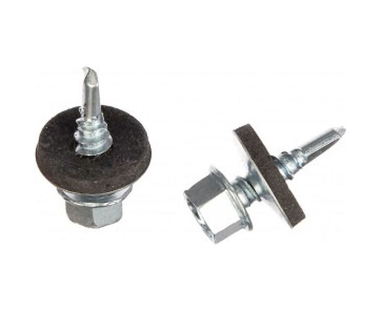 Кровельный саморез Tech-Krep КР ZP сверло 5,5х19 60 шт, коробка с окном 124626 