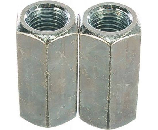 Соединительная гайка Tech-Krep DIN6334 оцинкованная М16 2 шт - пакет 112281 