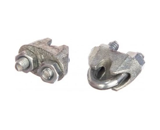 Дугообразный зажим троса 3мм DIN741 2шт - ярлык Tech-Krep 102735 