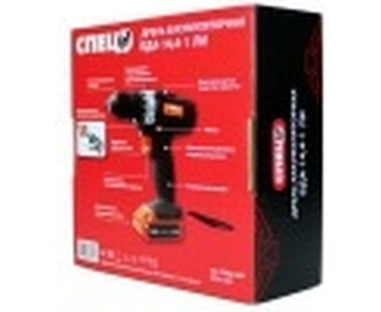 Аккумуляторная дрель-шуруповерт СПЕЦ БДА-14,4-1 ЛИ СПЕЦ-3297 – изображение 5