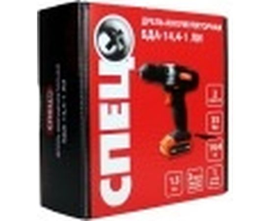 Аккумуляторная дрель-шуруповерт СПЕЦ БДА-14,4-1 ЛИ СПЕЦ-3297 – изображение 6