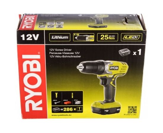 Аккумуляторная дрель Ryobi R12SD-L13G 5133002322 – изображение 7