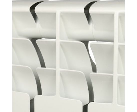 Биметаллический радиатор ROMMER Optima BM 500 4 секции RAL9016 89570 – изображение 8