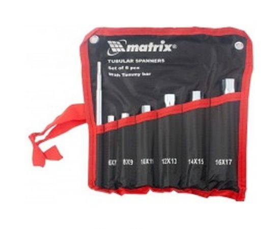 Набор ключей трубчатых торцевых 7 пр MATRIX 13719 – изображение 2