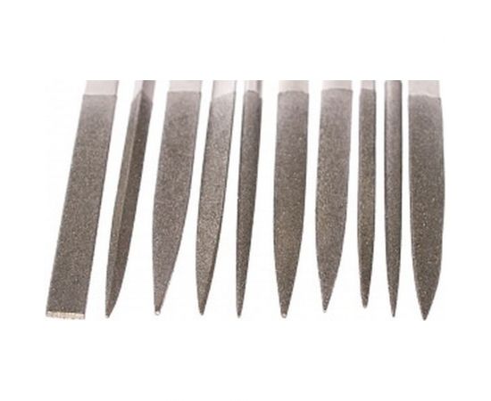 Набор алмазных надфилей 10 шт. MATRIX 15832 – изображение 2