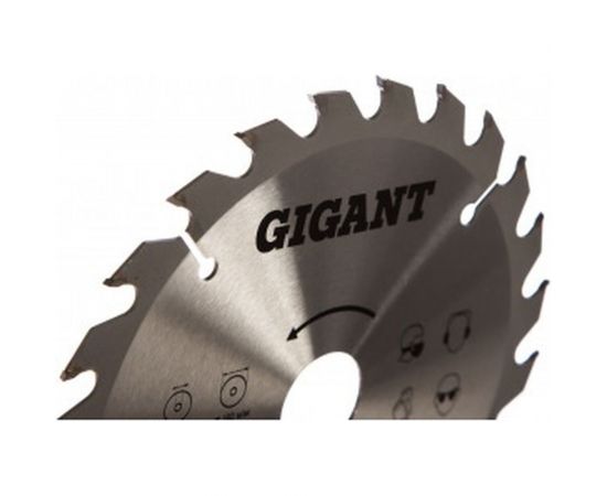 Диск пильный по дереву (190х30/20 мм; 24 зуба) Gigant G-11094 – изображение 2