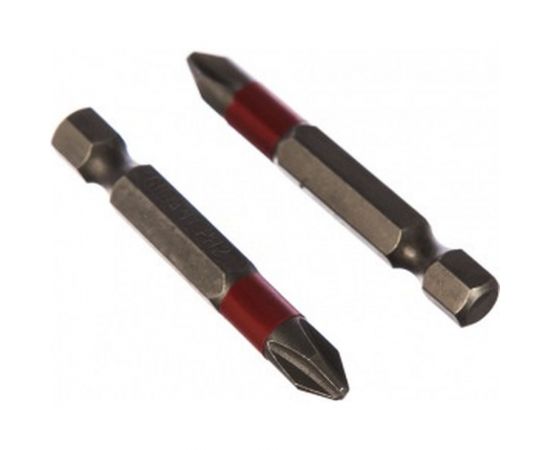 Бита (2 шт; PH2; 50 мм) для шуруповерта Gigant GBS 11032 – изображение 2