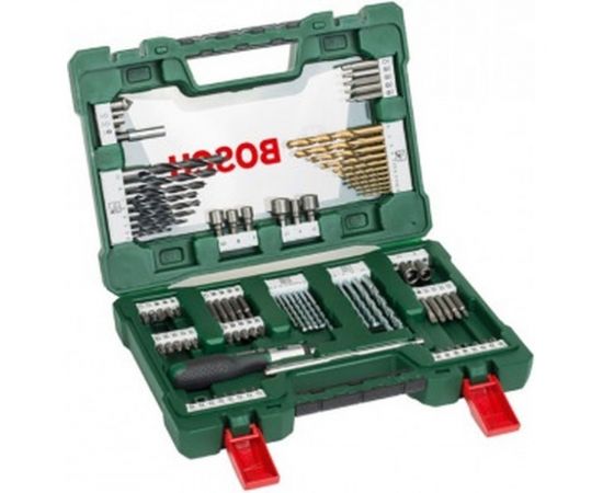 Набор принадлежностей V-line (91 шт.) Bosch 2607017195 – изображение 2
