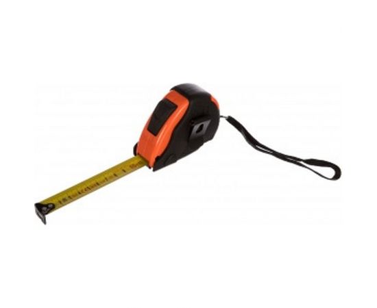 Рулетка Gigant 5x19мм, обрезиненная с автостопом GWA61123 – изображение 2