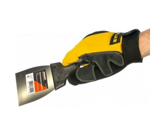 Шпательная лопатка Gigant 80 мм из нержавеющей стали с пластиковой ручкой SPT 006 – изображение 2