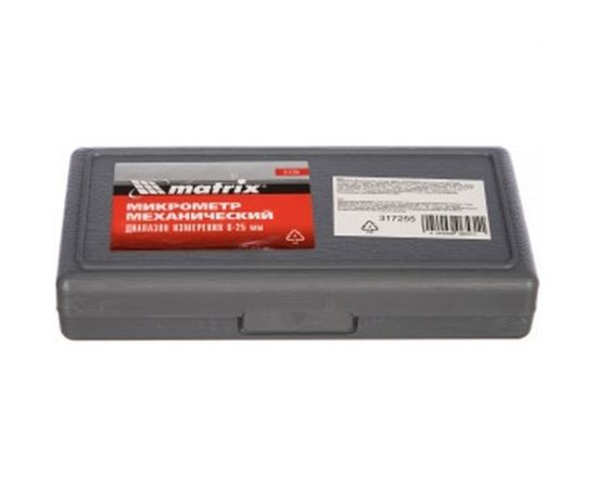 Механический микрометр MATRIX 317255 – изображение 3