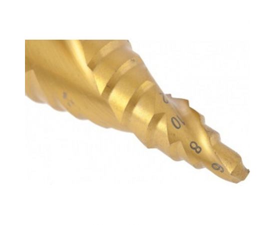 Сверло ступенчатое (6-30 мм; 13 ступеней; HSS) MATRIX 72357 – изображение 3