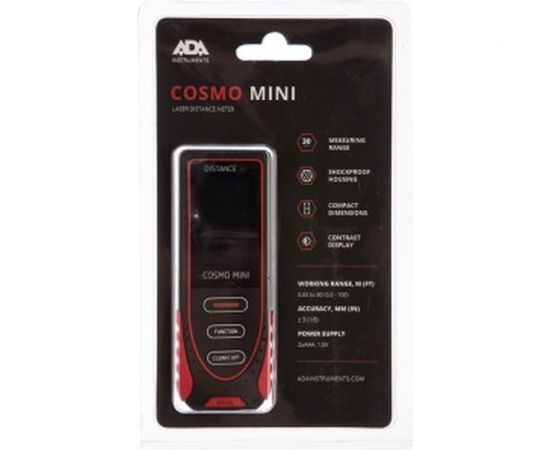 Лазерный дальномер ADA Cosmo MINI А00410 – изображение 3
