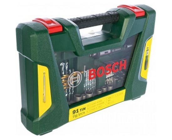 Набор принадлежностей V-line (91 шт.) Bosch 2607017195 – изображение 3