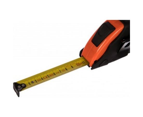 Рулетка Gigant 5x19мм, обрезиненная с автостопом GWA61123 – изображение 3