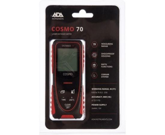 Лазерный дальномер ADA Cosmo 70 А00429 – изображение 4