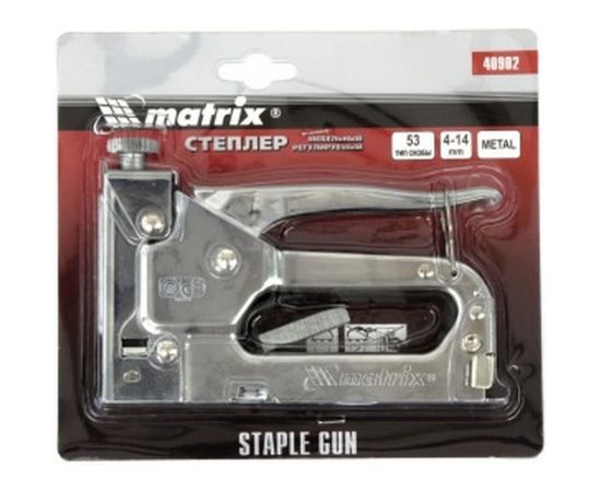 Мебельный регулируемый степлер MATRIX MASTER 40902 – изображение 6
